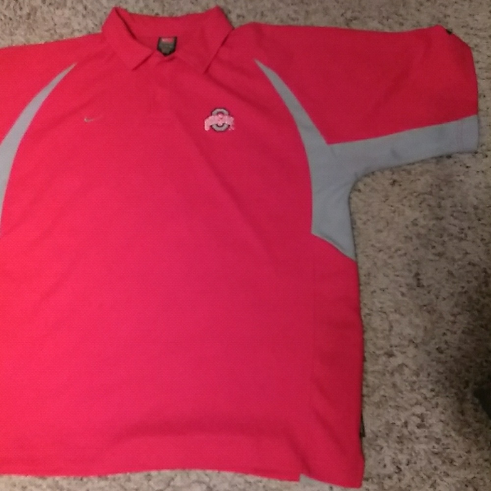 Collared Ohio State shirt
